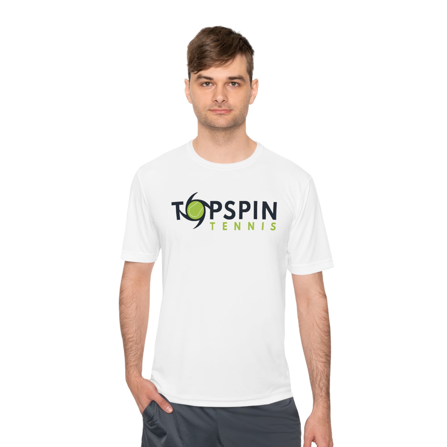 Topspin Tennis Unisex Athleticwear Shirt (Recommend sizing down)